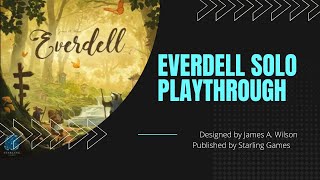 Everdell Solo Playthrough [upl. by Erreit752]