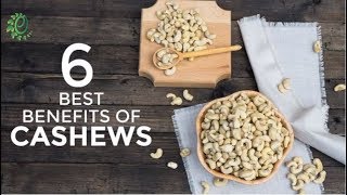 6 Incredible Health Benefits Of Cashew Nuts  Organic Facts [upl. by Nylyram]