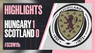 Hungary U19 10 Scotland U19  Pinatar Youth Cup  Highlights [upl. by Ahsened]