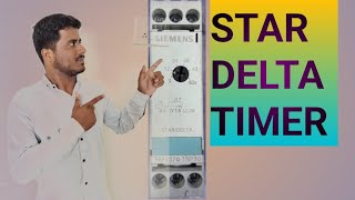 Star Delta Timer star Delta Timer terminals [upl. by Jb355]