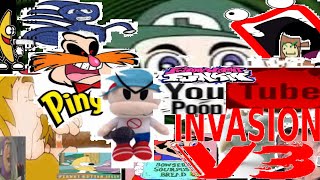 FNF YTP Invasion  Full Gameplay FC [upl. by Ardnasil]