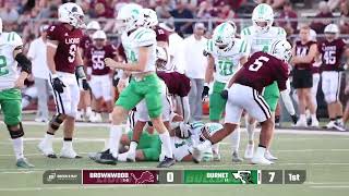 Brownwood vs Burnet  Week 3 2023 Season Replay [upl. by Junna]