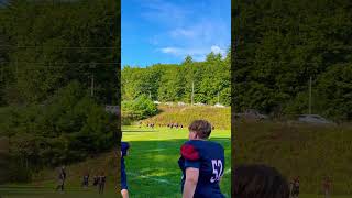 First football game I’ve ever played football touchdown worldtraveler [upl. by Ddahc]