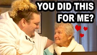 Grandma REACTS to Song I Wrote For Her 💕 Afraid of the Dark [upl. by Arney]