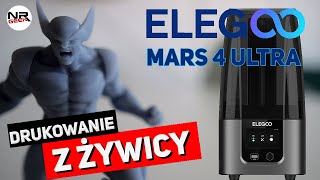 Drukarka żywiczna Elegoo Mars 4 Ultra  Hardware [upl. by Leonsis]