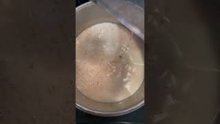 Making Butterbeer from Harry Potter butterbeer harrypotter asmr asmrrecipe fallcocktails [upl. by Zebaj]