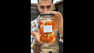 Giardiniera  Italian Pickle [upl. by Horbal595]