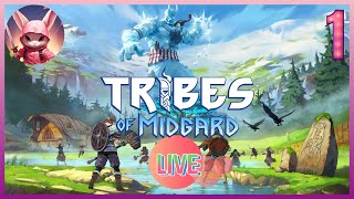 Titre  LIVE  TRIBES OF MIDGARD  DECOUVERTE EP 01 [upl. by Gibbie248]