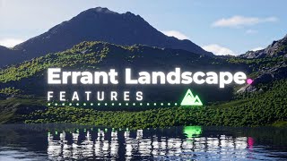 Errant Landscape  InEditor Features  Unreal Engine 5 [upl. by Aihsela]