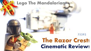 Lego Star Wars 75292 The Razor Crest from The Mandalorian  Cinematic review [upl. by Haymes167]