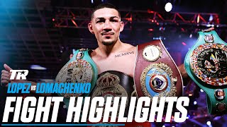 Teofimo Lopez Upsets Vasiliy Lomachenko to become Undisputed Lightweight Champion  FIGHT HIGHLIGHTS [upl. by Crissy]