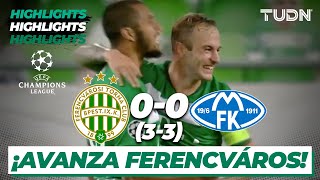 Highlights  Ferencváros 0330 RB Molde FK  Play Offs Champions League  2020  TUDN [upl. by Onilegna]