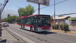 Foton U12 SC Recorrido D16 Llegando Y Saliendo De San Luis De Macul De La Empresa STU [upl. by Nahtanaj310]