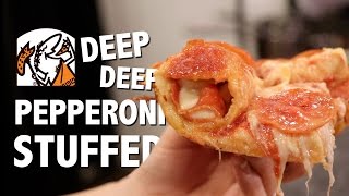 DEEP DEEP PEPPERONI STUFFED CRUST PIZZA [upl. by Fonda120]