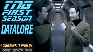 Datalore  Star Trek Deep Space Dive S1E12 [upl. by Sinnoda]