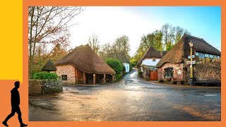 Cockington Walk a Charming Village With Thatched Cottages amp Full of English Rural Charm [upl. by Ynna653]