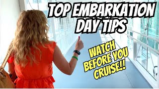 Essential Tips for Embarkation Day [upl. by Diraj]