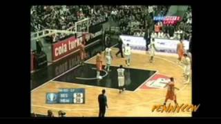 Allen Iverson Debut 15pts Besiktas Cola Turka vs KK Hemofarm Stada Eurocup [upl. by Anolla]