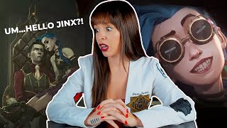 I was NOT prepared for JINX 😲 Therapist reacts to S1E4 of Arcane League of Legends [upl. by Aelanna]