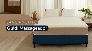 Colchão Guldi com Massageador Quântico  Noites de Sono mais Relaxantes [upl. by Dorine]