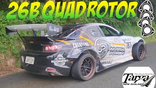 Mazda RX8 26B PP Quad RotaryTarga Rally NZ [upl. by Jedd]