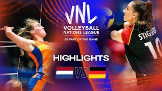 🇩🇪 GER vs 🇳🇱 NED  Highlights Week 1  Womens VNL 2023 [upl. by Essa]