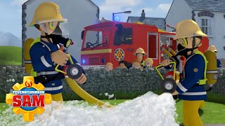 HAUSBRANDRETTUNG  Feuerwehrmann Sam  Cartoon für Kinder [upl. by Eilitan519]