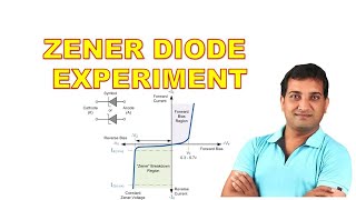 Zener Diode Characteristics Experiment  zener diode Experiment [upl. by Leiso]