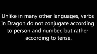 Dragon Tutorial Lesson 2  Singular Subjective Personal Pronouns Present Tense [upl. by Aenehs794]