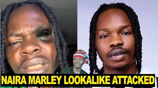 Naira Marley Lookalike Attacked In Nigeria Over Mohbad [upl. by Kahler]