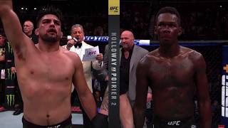 Adesanya vs Gastelum Final Round UFC Interim Middleweight Title [upl. by Ruel]