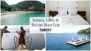 5 Days at Hillside Beach Club Turkey  Travel Vlog  Lux Life [upl. by Bone756]