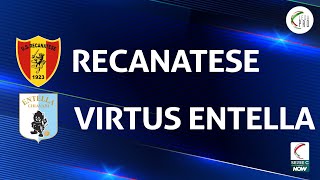 Recanatese  Virtus Entella 01  Gli Highlights [upl. by Lathe929]