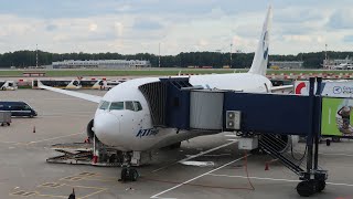 Boeing 767200 ак Utair  Рейс Анадырь  Москва [upl. by Martinson]