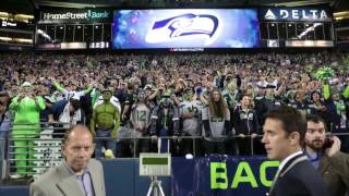 Seahawks fans break record for loudest stadium [upl. by Atauqal836]