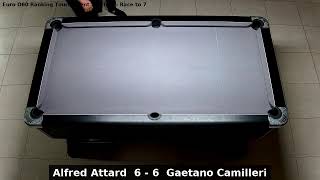 Alfred Attard vs Gaetano Camilleri  Euro O60 Ranking Tournament 3  Final [upl. by Rednaxela957]