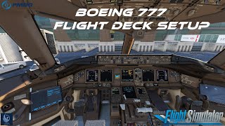 PMDG 777 Tuto 3 Flight Deck Setup pmdg A330Driver [upl. by Jenei]