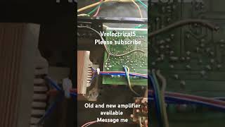 Old amplifier  new MOSFET ic board changeing amplifier  bass amplifier [upl. by Adiel221]