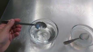 Tests water  xanthan gum from 1 to 8 [upl. by Leroi]