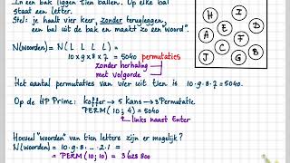 Getal en Ruimte havo D 13 A Permutaties en faculteiten [upl. by Nerita]