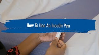 How To Use an Insulin Pen for Gestational Diabetes Somali Language [upl. by Abba]