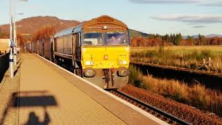 66432 on 477N Inverness Freight Sidings to Mossend Up Yard [upl. by Zaob]