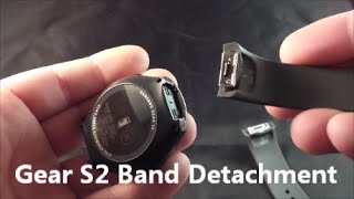 Samsung Gear S2  Changing Bands [upl. by Xavier64]