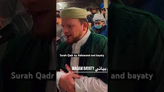 Surah Qadr by Maqams Nahwand and Bayaty🇨🇦🌙 [upl. by Meeks]