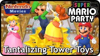 Super Mario Party Tantalizing Tower Toys 20 Turns 2 Players Master Difficulty Partner Party [upl. by Waylon]