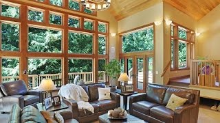 Rustic and Peaceful Lodge Home in Woodinville Washington [upl. by Aeht]