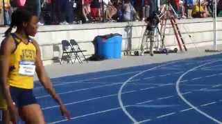 Danielle Williams wins 100 at 2014 NCAA Div II finals [upl. by Cassell]