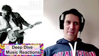 Backstreets by Bruce Springsteen Born To Run Reaction [upl. by Anirak]