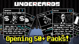 UNDERCARDS  Opening 50 packs [upl. by Vitus]