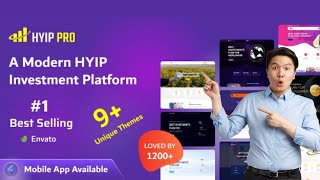 Best Investment Platform HYIP Website amp Mobile app  HYIP Pro  Bug Finder  MLM Investment [upl. by Cly]